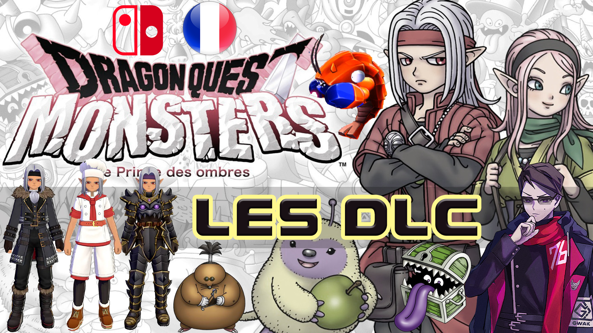 Exploration des Trois DLC de Dragon Quest Monsters Le Prince des Ombres sur Nintendo Switch